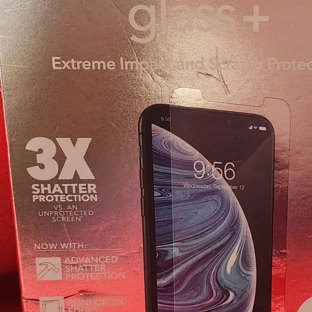 Invisible Shield Glass+ Extreme Impact and Scratch Screen Protector for iPhone X